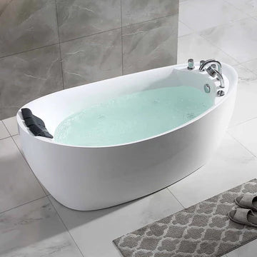 Empava 67AIS02 - 67" Freestanding Single Person Whirlpool Bathtub